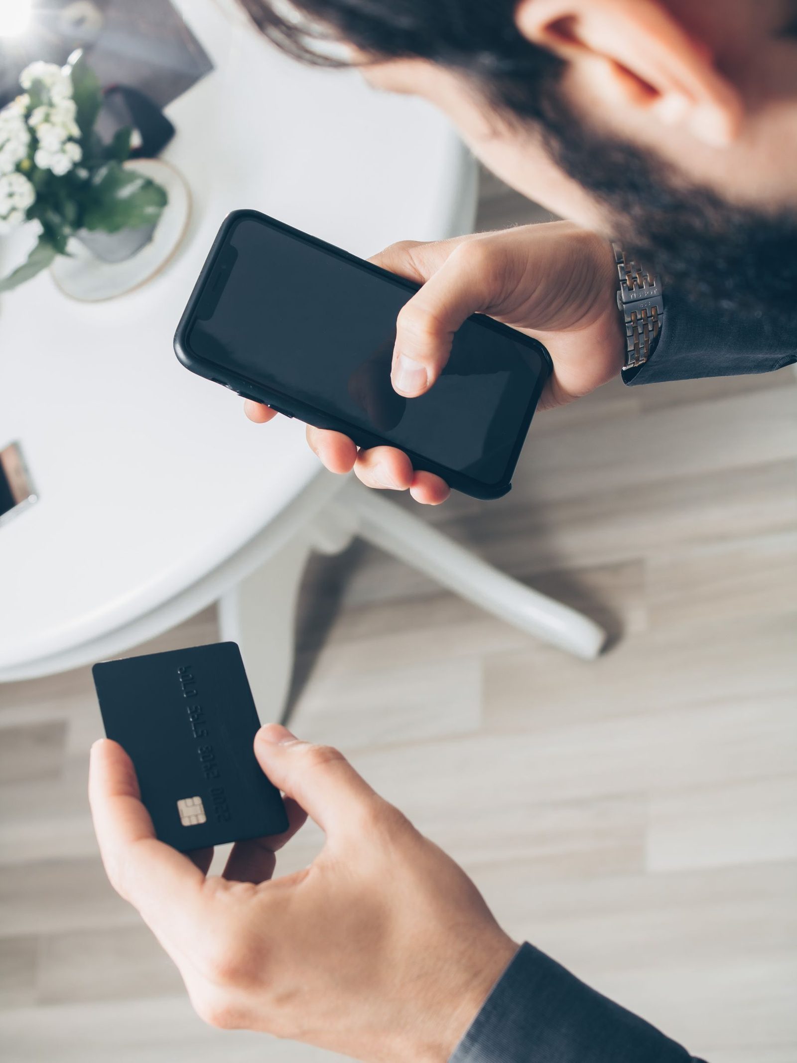 Kontoübersicht auf dem Smartphone