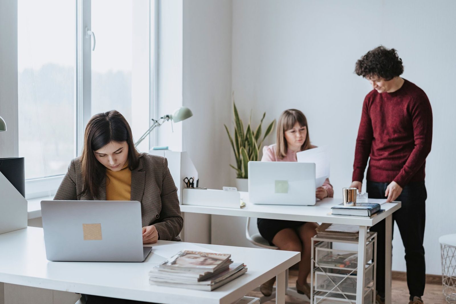 Besprechung im Büro
